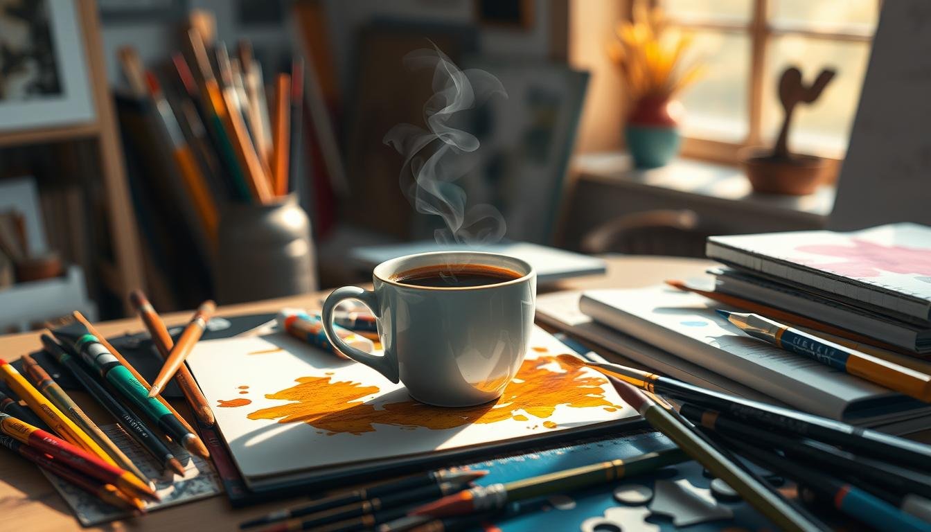 Coffee for creative inspiration