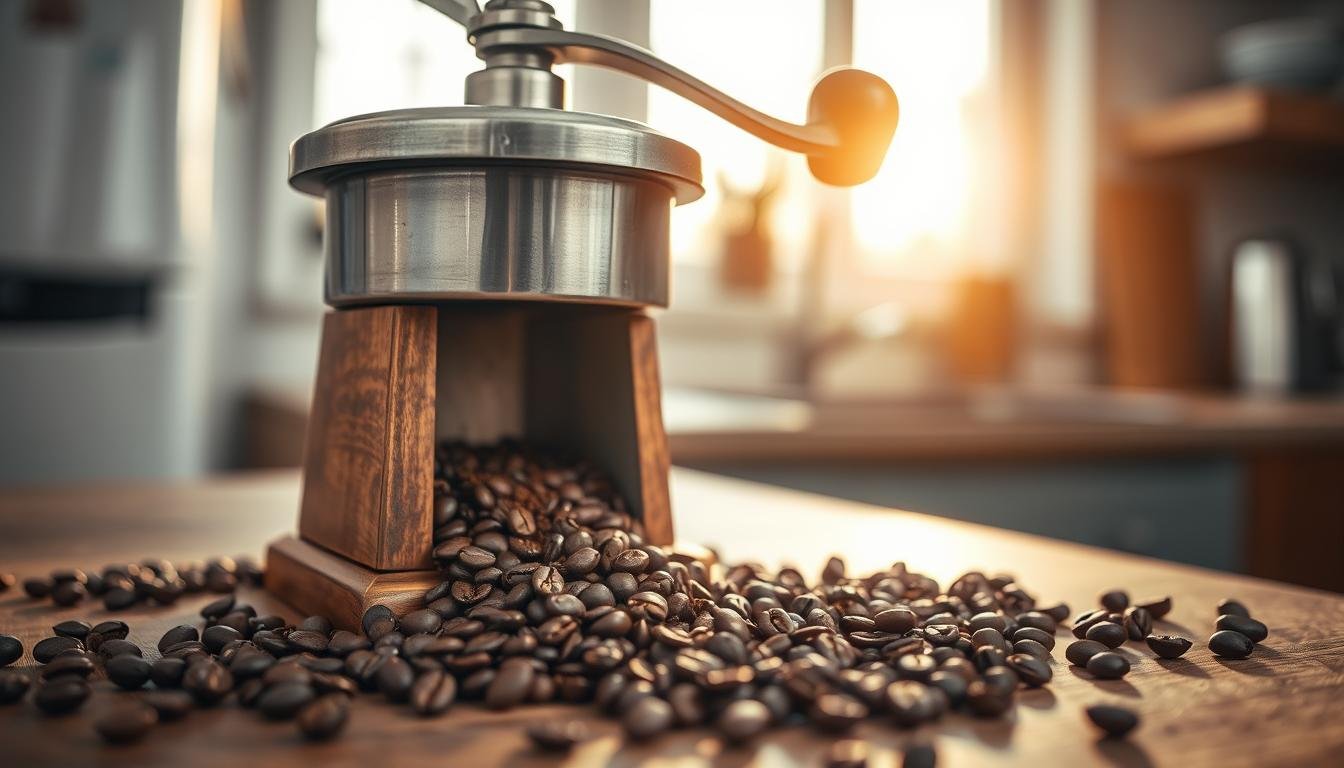 coffee grinding technique