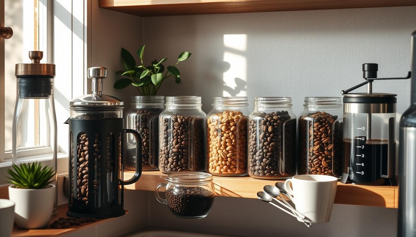 storing coffee beans at home